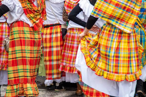 tenues traditionnelles antillaises madras